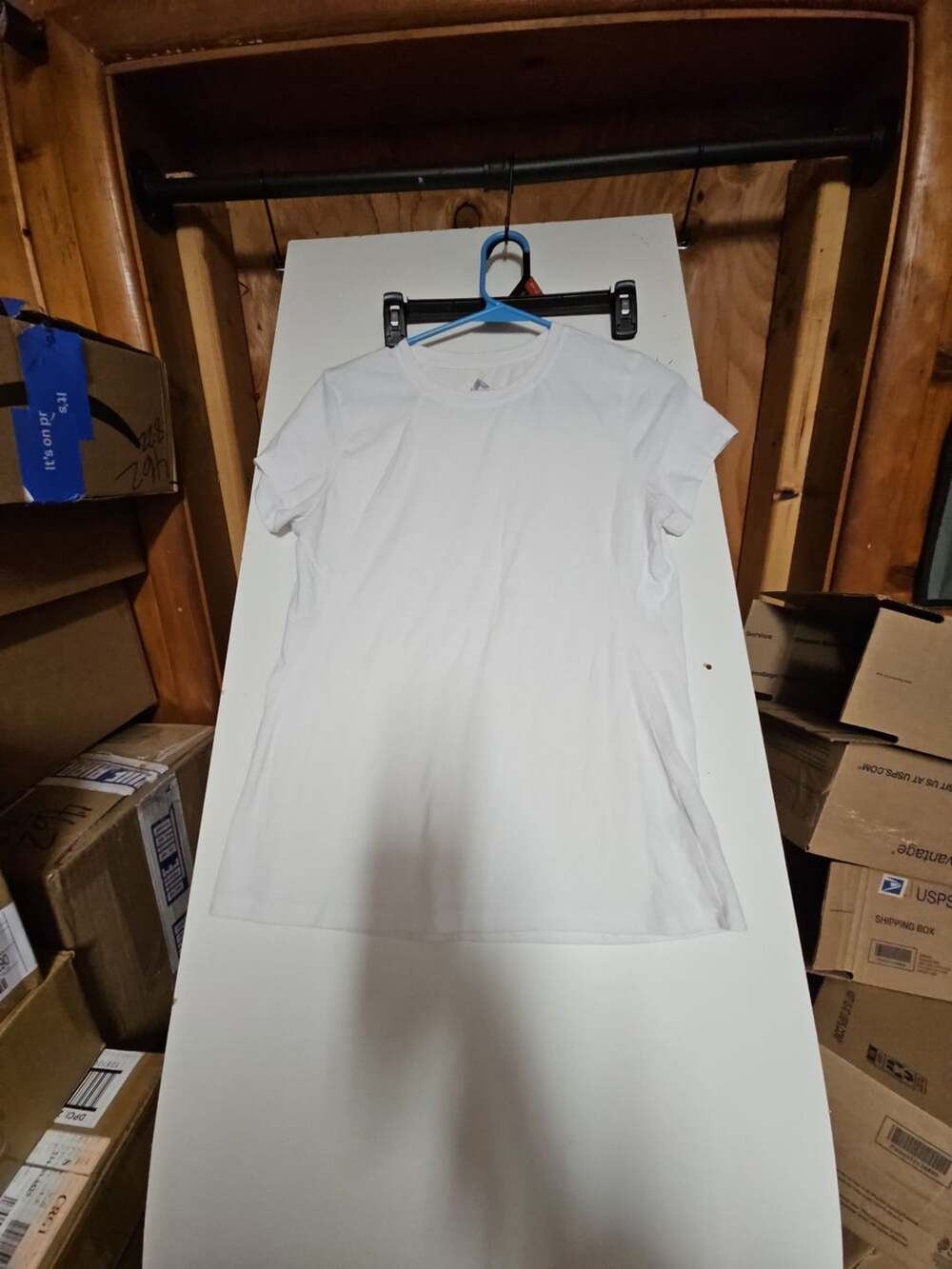 (34 0) Rbx Size S White Short Sleeve size sp